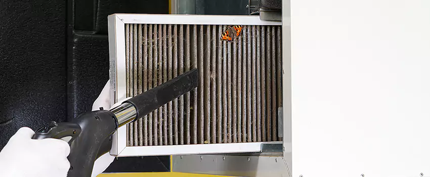 Clogged Air Duct Cleaning Process in East Patchogue, NY
