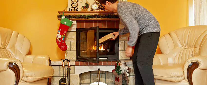 Gas to Wood-Burning Fireplace Conversion Services in East Patchogue, New York