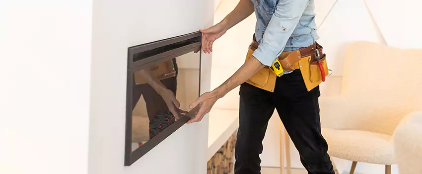 Metal Fireplace Installation in East Patchogue, New York