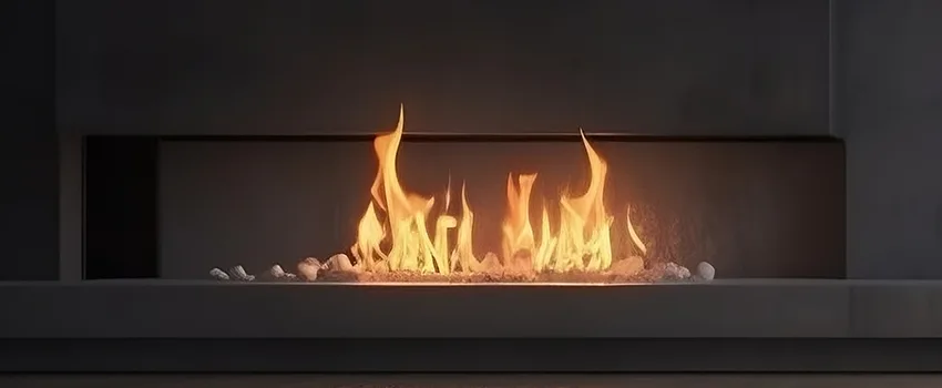 B-Vent Gas Fireplace Installation in East Patchogue, NY