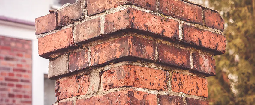 Cracked Chimney Bricks Repair Cost in East Patchogue, New York