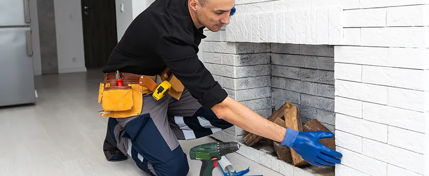 Fireplace Damaged Damper Frame Repair Services in East Patchogue, New York