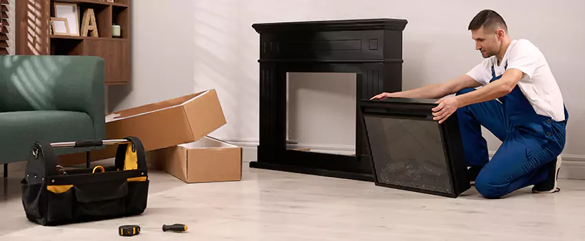 Old Rusted Metal Fireplace Repair And Replacement in East Patchogue, NY